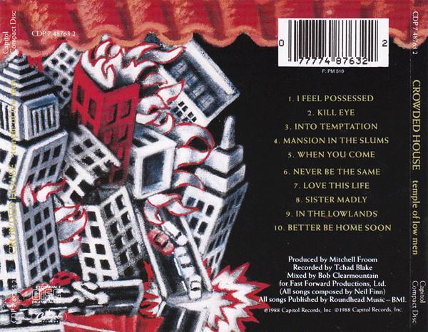 Crowded House - Temple Of Low Men - Cd