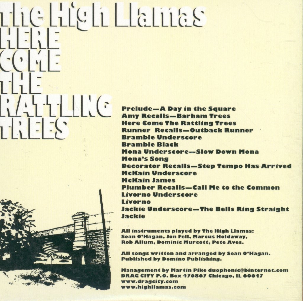 High Llamas - Here Come The Rattling Trees - Cd