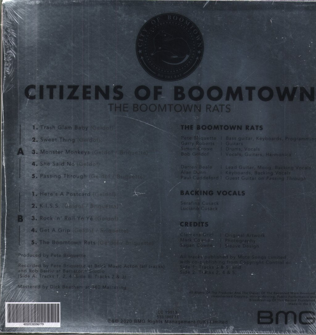 Boomtown Rats - Citizens Of Boomtown - Lp