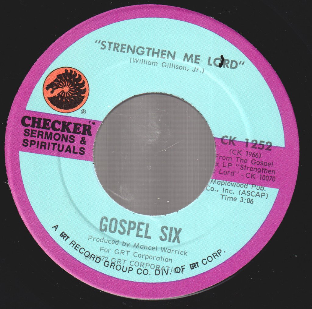 Gospel Six - Blow Wind Blow / Strengthen Me Lord - 7 Inch