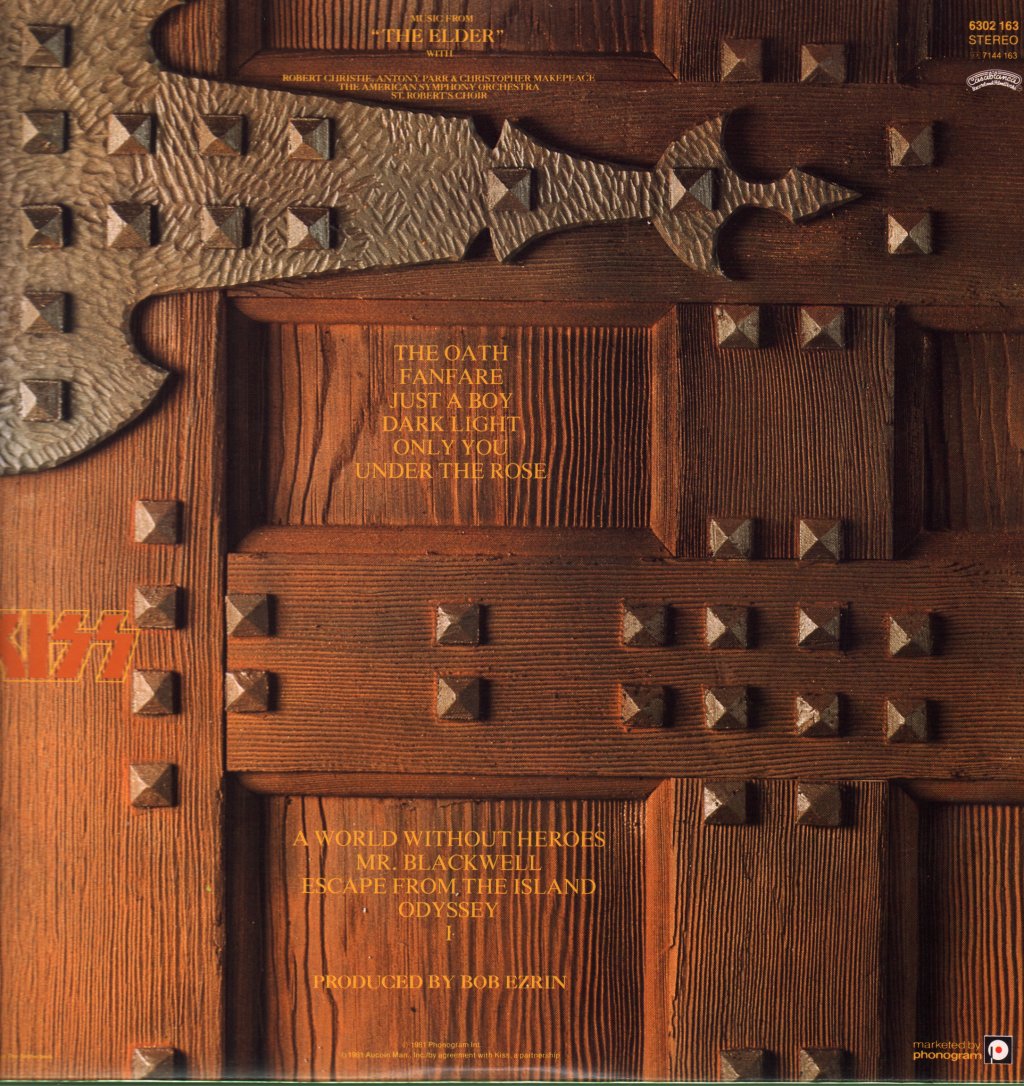 Kiss - (Music From) The Elder - Lp