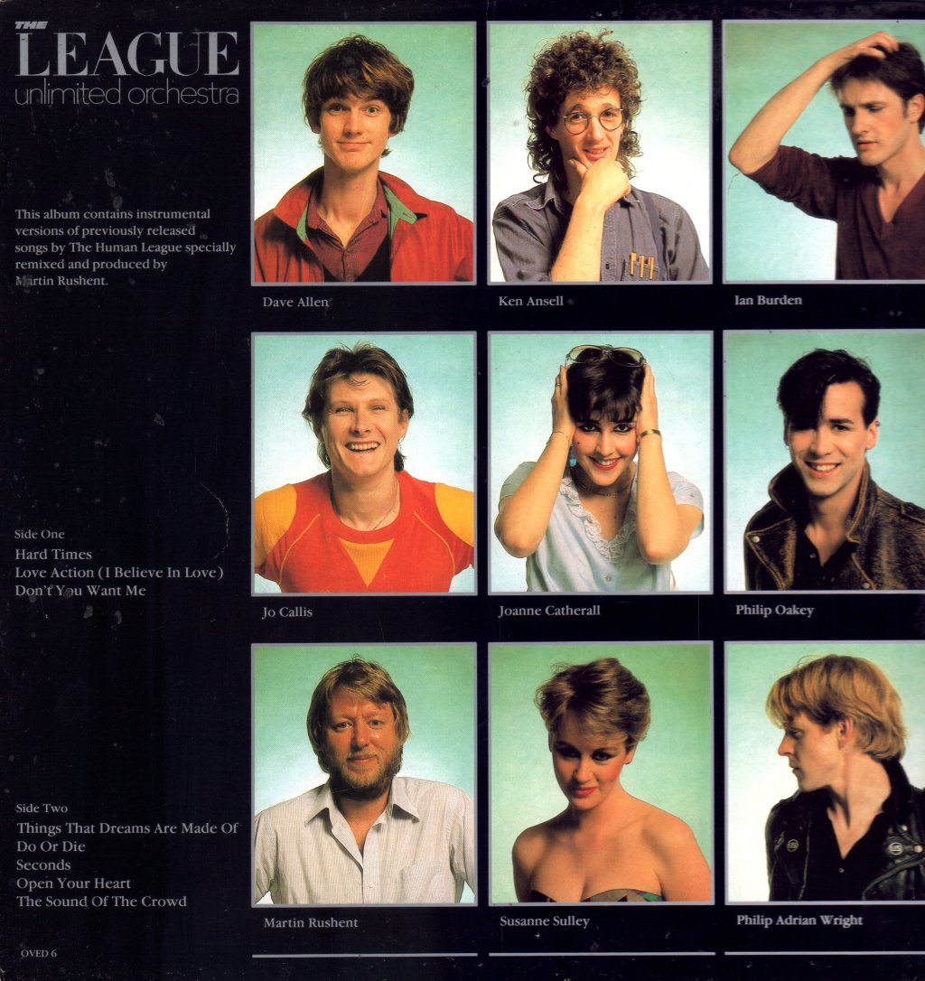 League Unlimited Orchestra - Love And Dancing - Lp