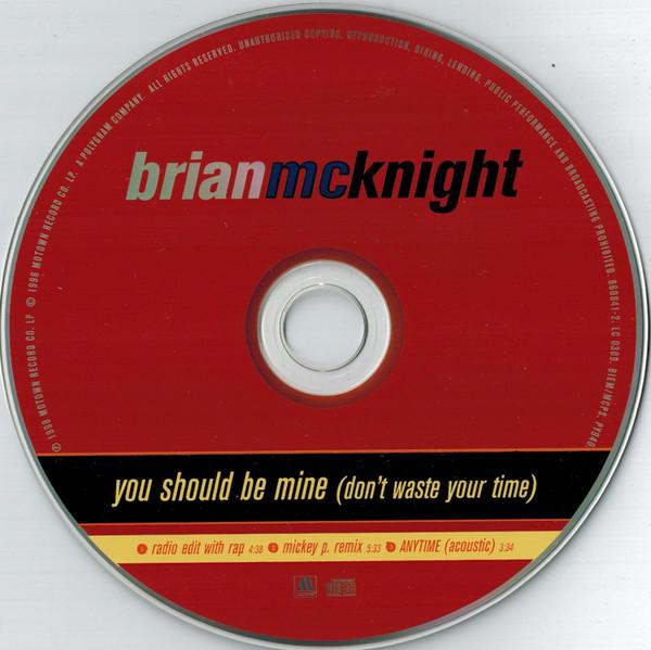 Brian Mcknight Featuring Mase - You Should Be Mine (Don't Waste Your Time) - Cd