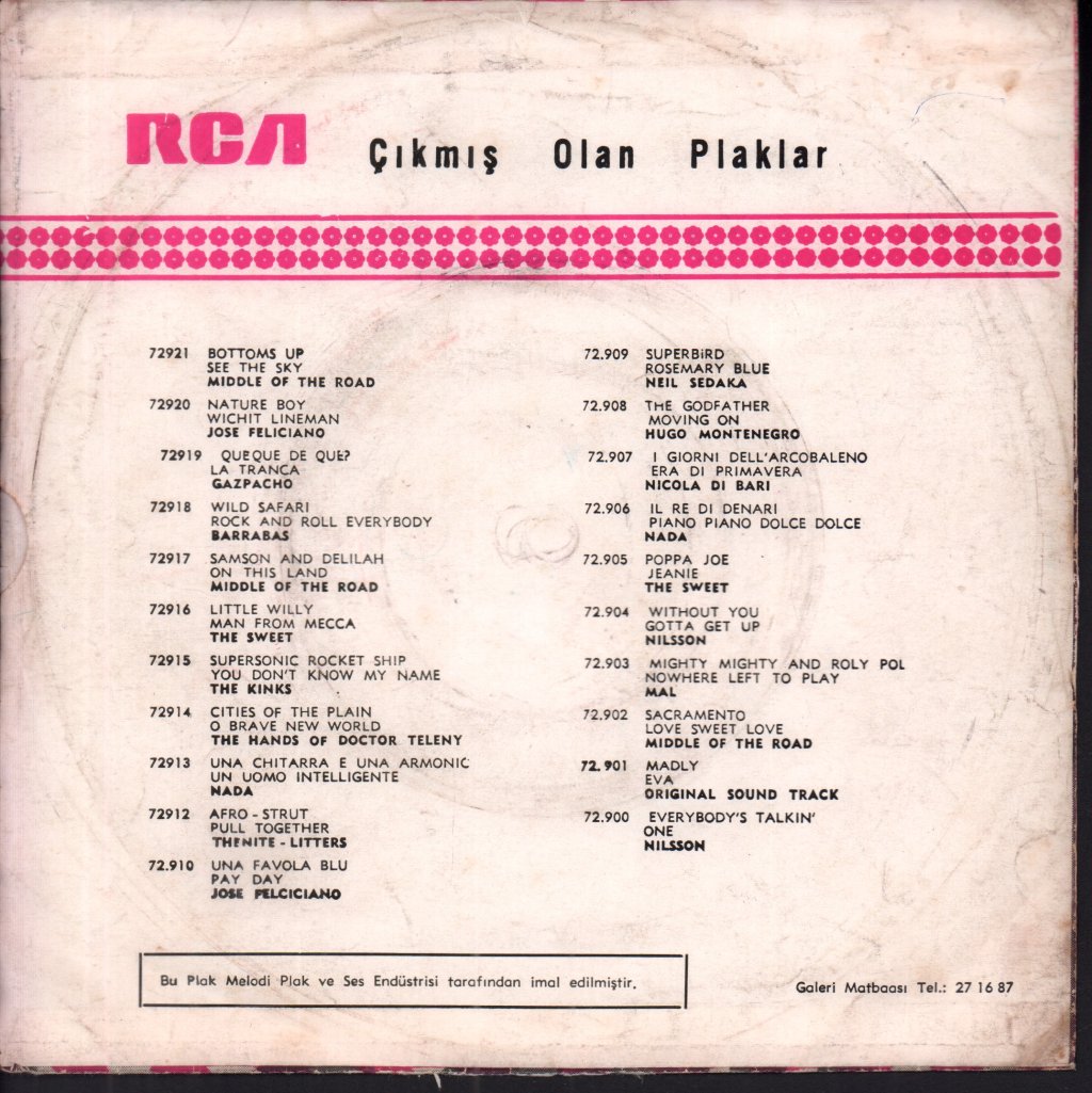 Sweet - Ballroom Blitz - 7 Inch