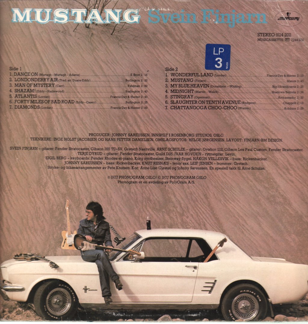 Svein Finjarn - Mustang - Lp