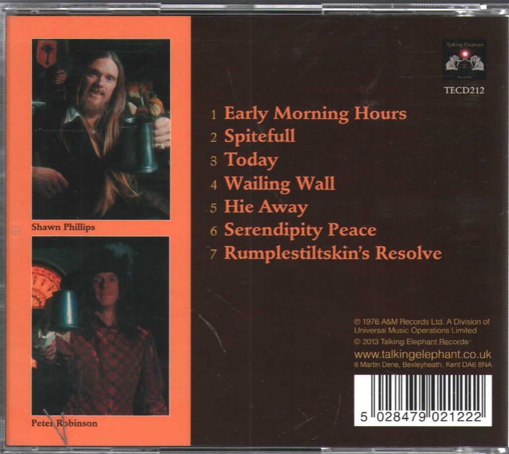 Shawn Phillips - Rumplestiltskin's Resolve - Cd