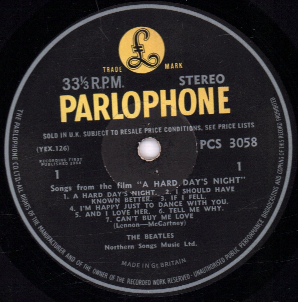 Beatles - A Hard Day's Night - Lp