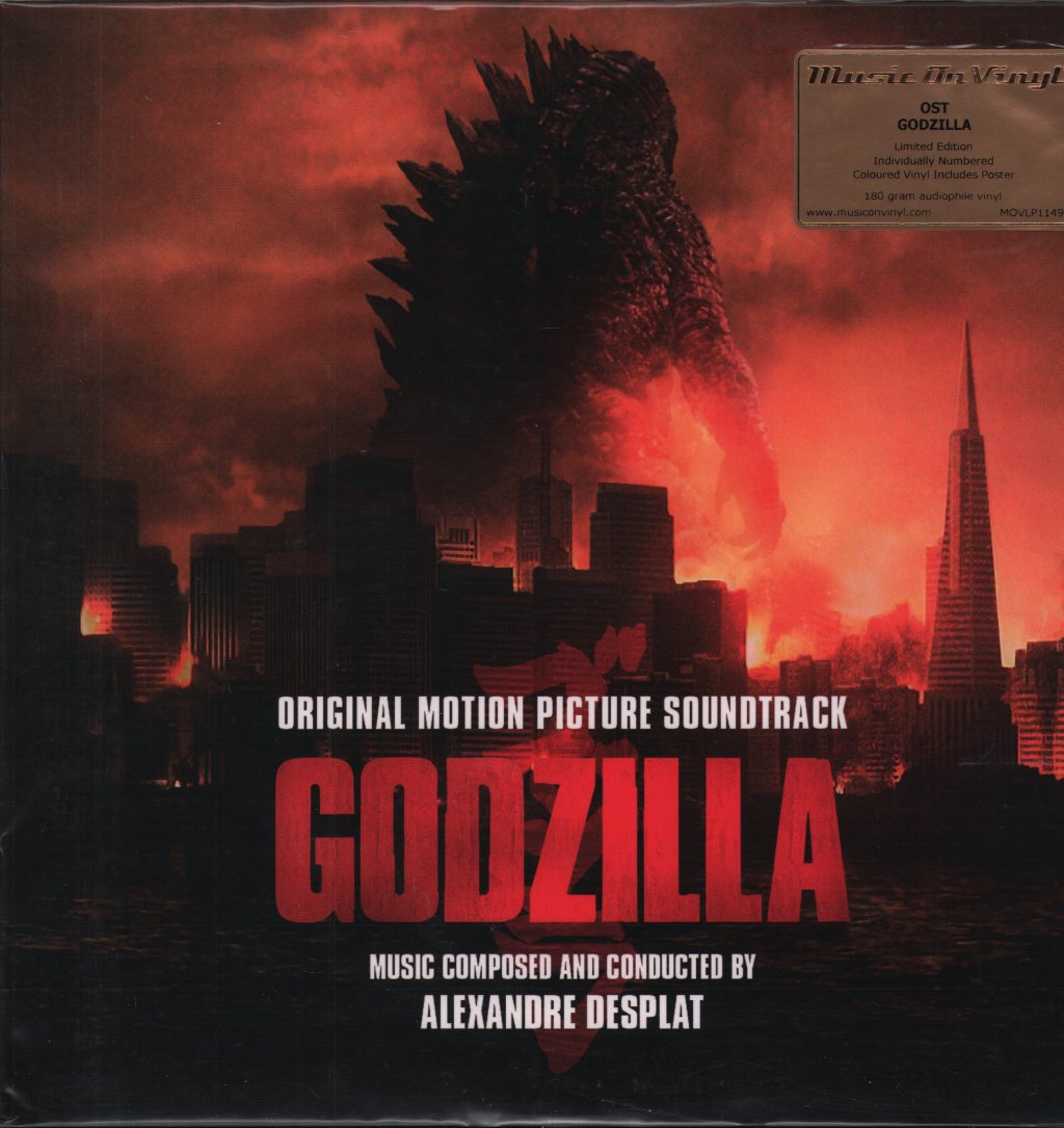Alexandre Desplat - Godzilla (Original Motion Picture Soundtrack) - Double Lp