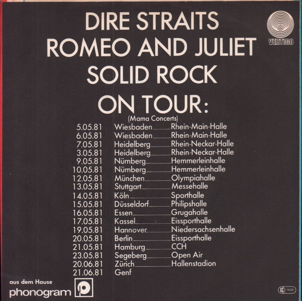 Dire Straits - Romeo And Juliet - 7 Inch