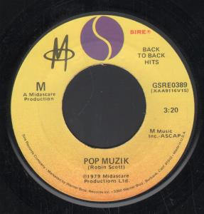 M - Pop Muzik - 7 Inch