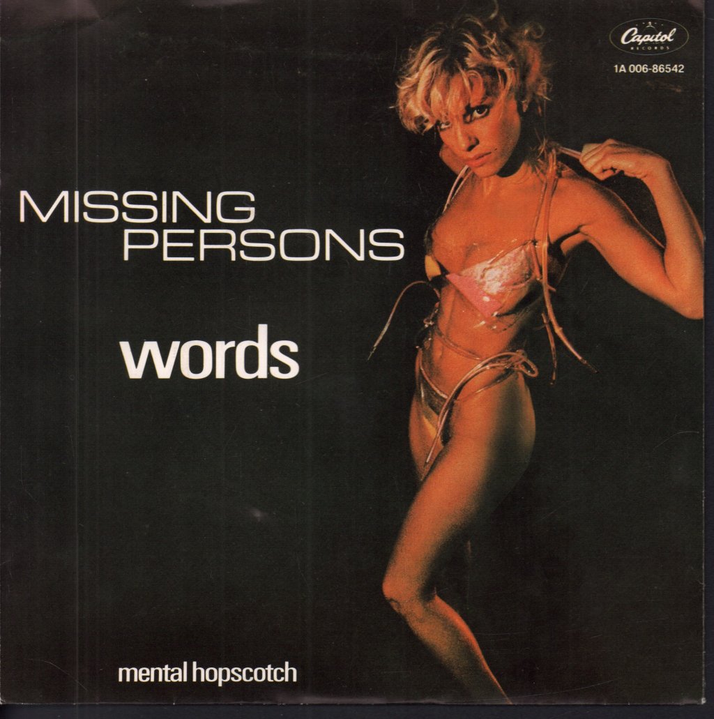 Missing Persons - Words - 7 Inch