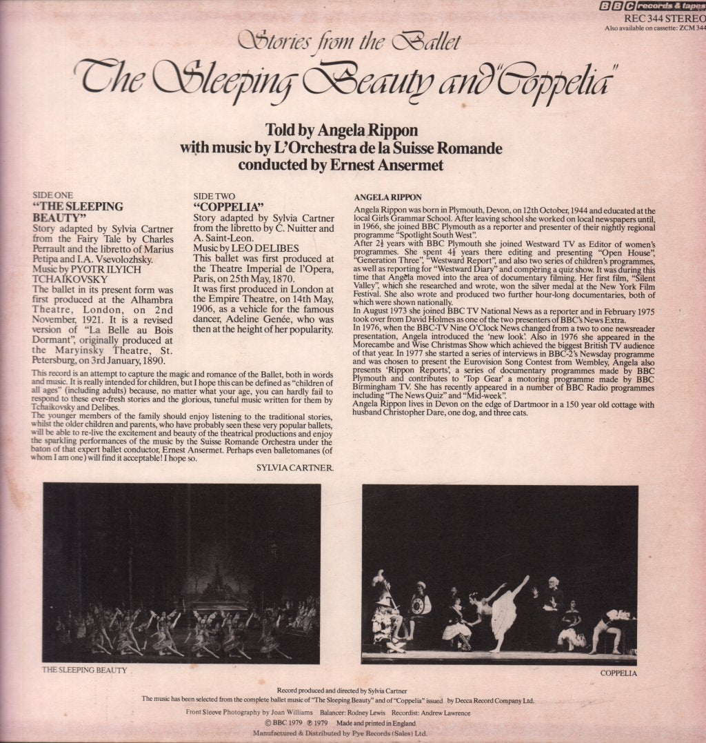 L'Orchestre De La Suisse Romande - Stories From The Ballet - Lp