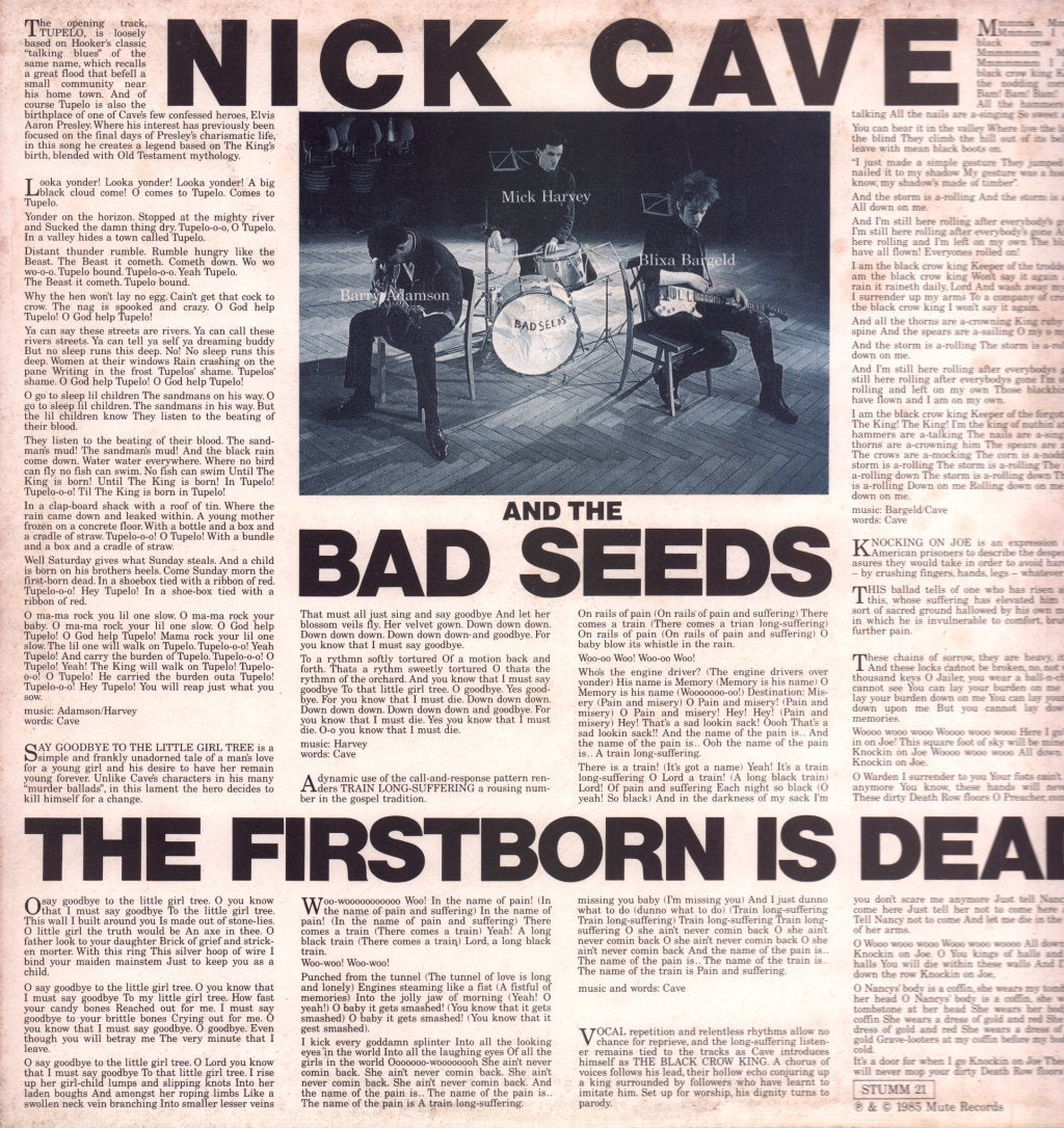 Nick Cave And The Bad Seeds - First Born Is Dead - Lp
