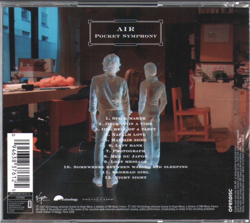 AIR - Pocket Symphony - Cd