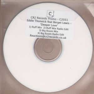 Eddie Thoneick Featuring Berget Lewis - Deeper Love - Cdr