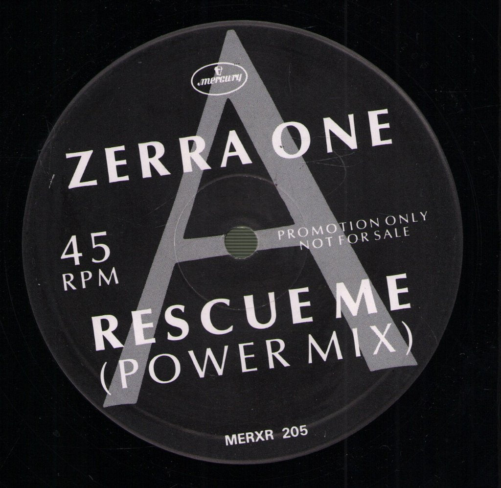 Zerra One - Rescue Me - 12 Inch