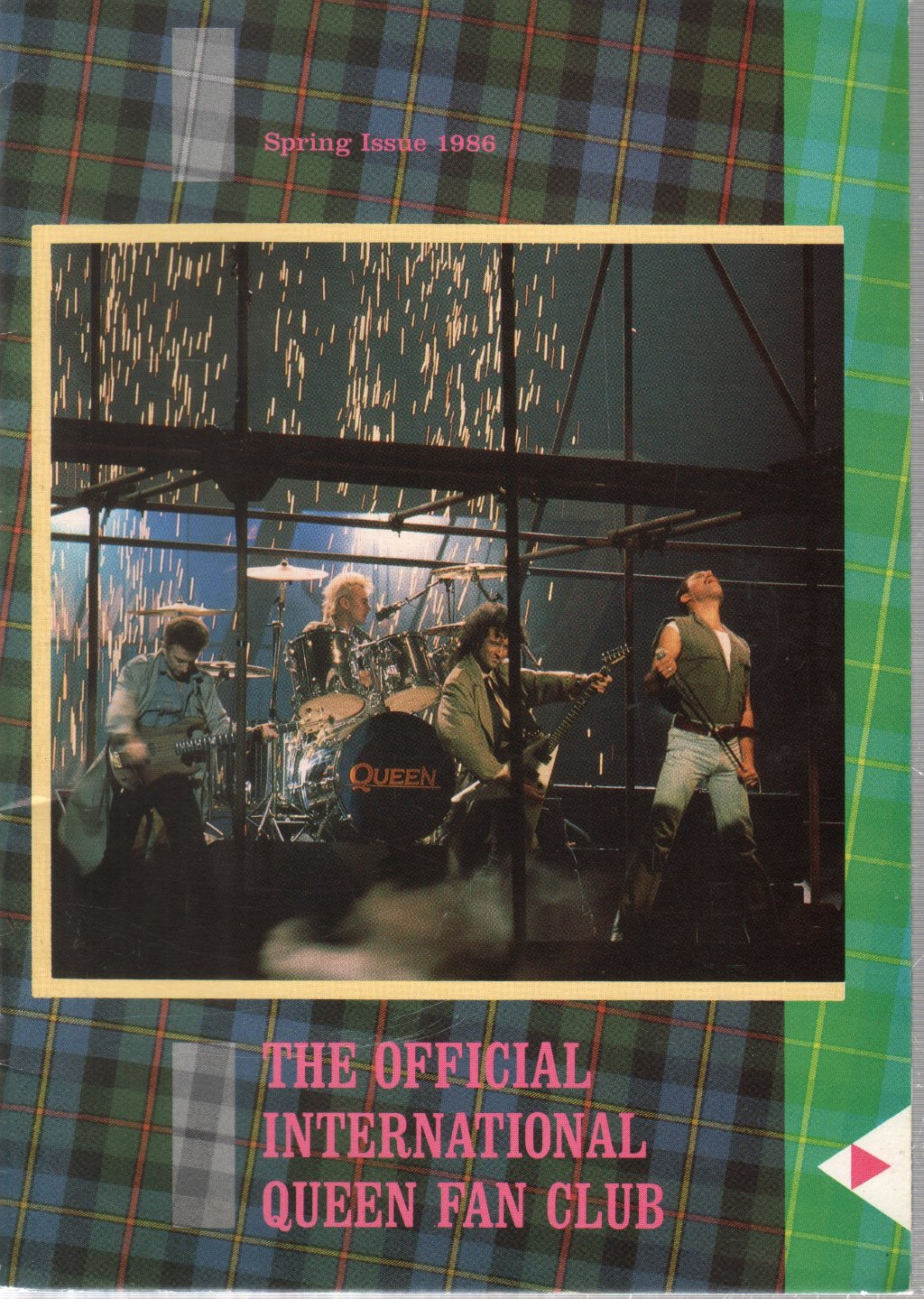 Queen - Official International Queen Fan Club Spring 1986 - Fanzine