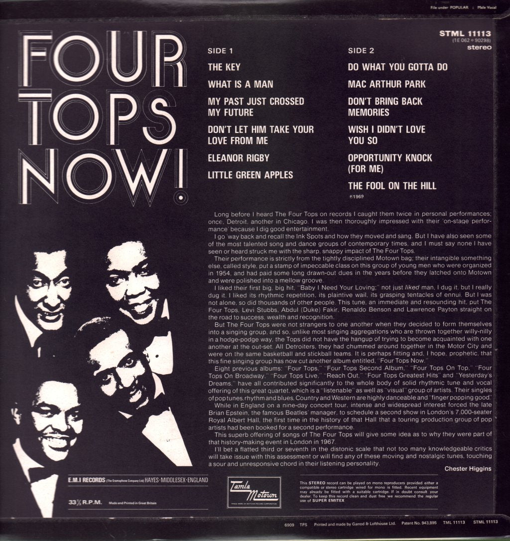 Four Tops - Four Tops Now! - Lp