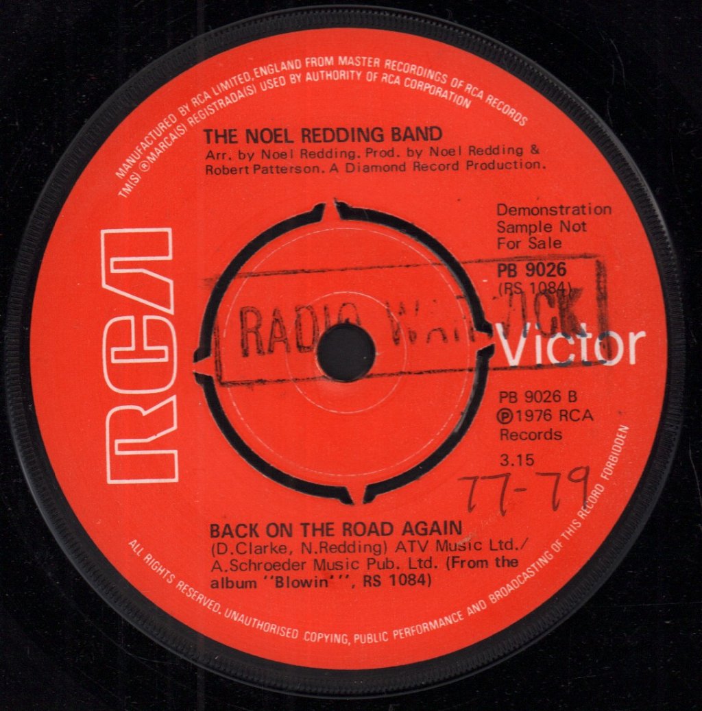 Noel Redding Band - Take It Easy - 7 Inch