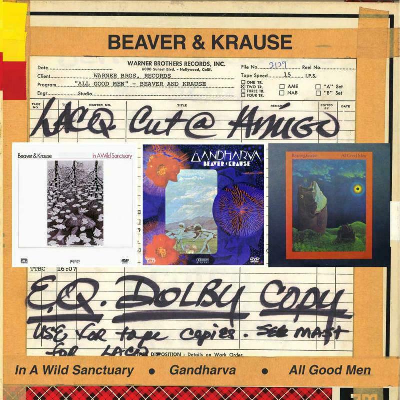 Beaver & Krause - In A Wild Sanctuary / Gandharva / All Good Men - Double Cd