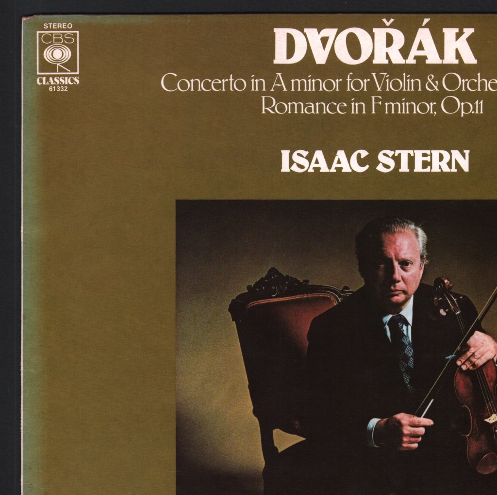 Isaac Stern / Eugene Ormandy / Philadelphia Orchestra - Dvorak - Konzert A-Moll Für Violine Und Orchester, Romanze Für Violine Und Orchester - Lp