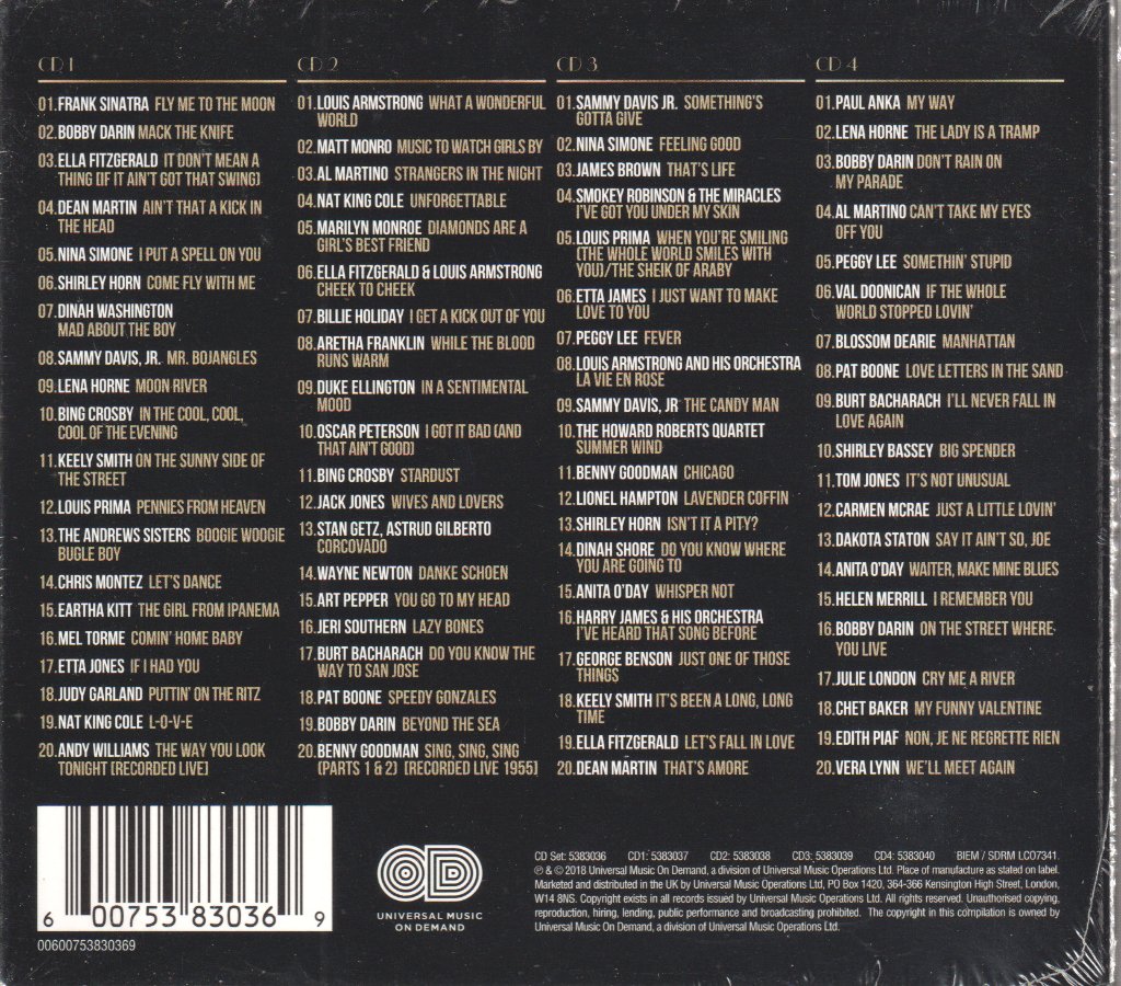 Various Artists - Kings And Queens Of Swing - Cd Set