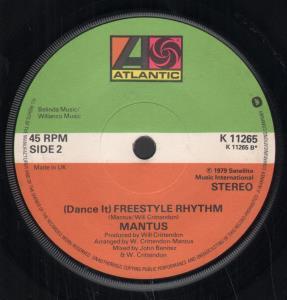 Mantus - Freestyle Rhythm - 7 Inch