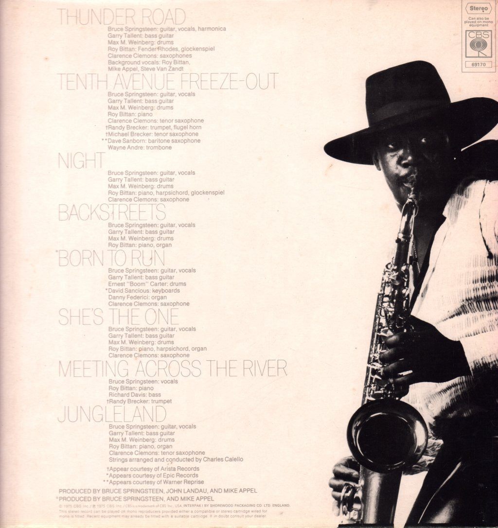 Bruce Springsteen - Born To Run - Lp