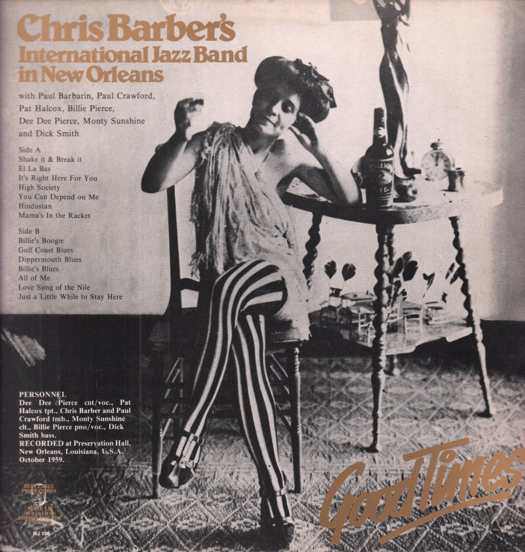 Chris Barber's International Jazz Band - Good Times - Lp