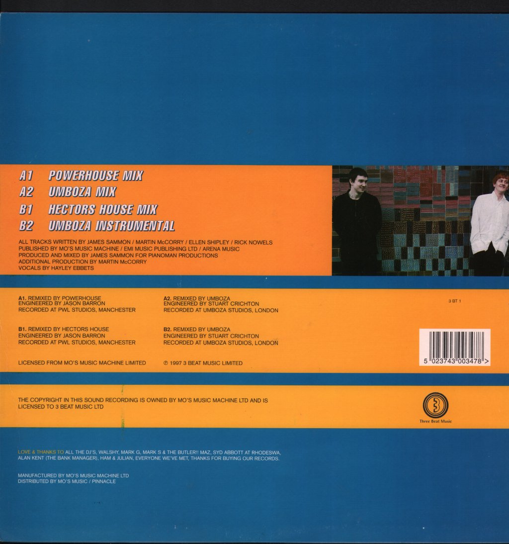 Pianoman - Party People - 12 Inch