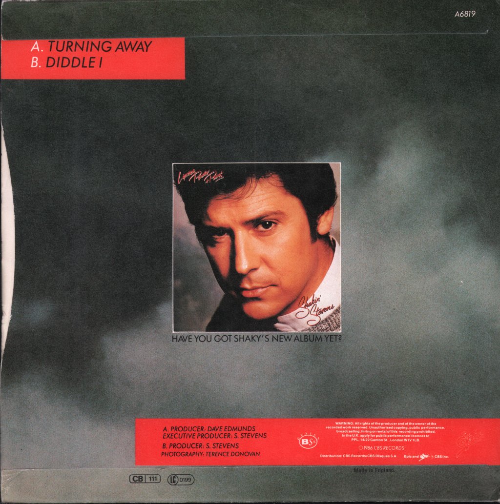 Shakin Stevens - Turning Away - 7 Inch