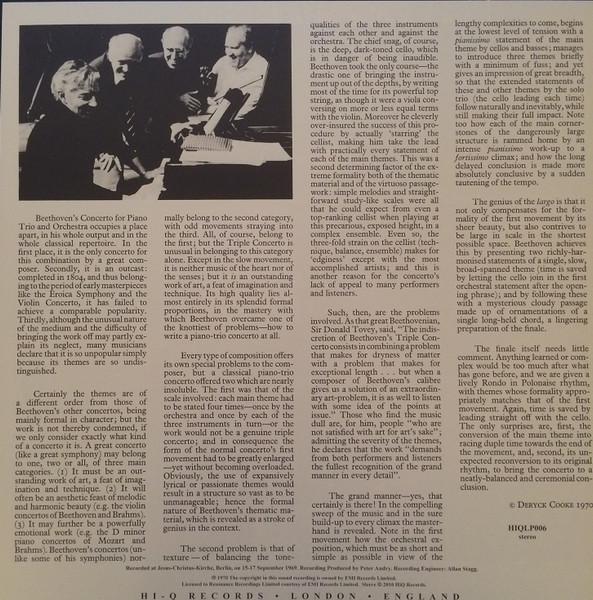 Berliner Philharmoniker - Beethoven Triple Concerto - Lp