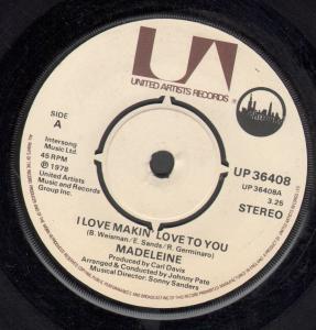Madeleine - I Love Makin' Love To You - 7 Inch