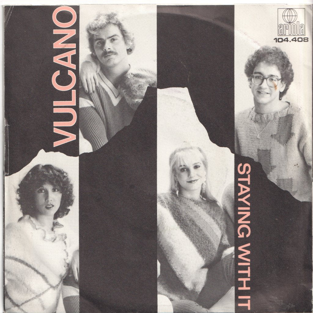 Vulcano (Disco) - Staying With It - 7 Inch