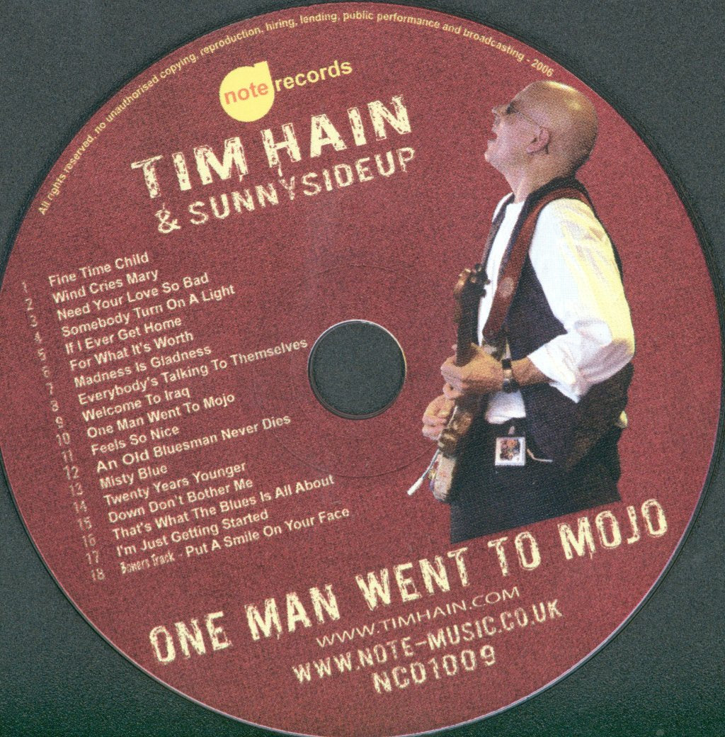 Tim Hain And Sunnysideup - One Man Went To Mojo - Cd