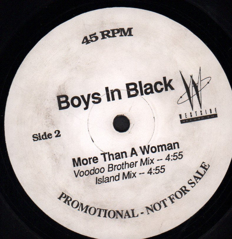boys in black - more than a woman - 12 Inch