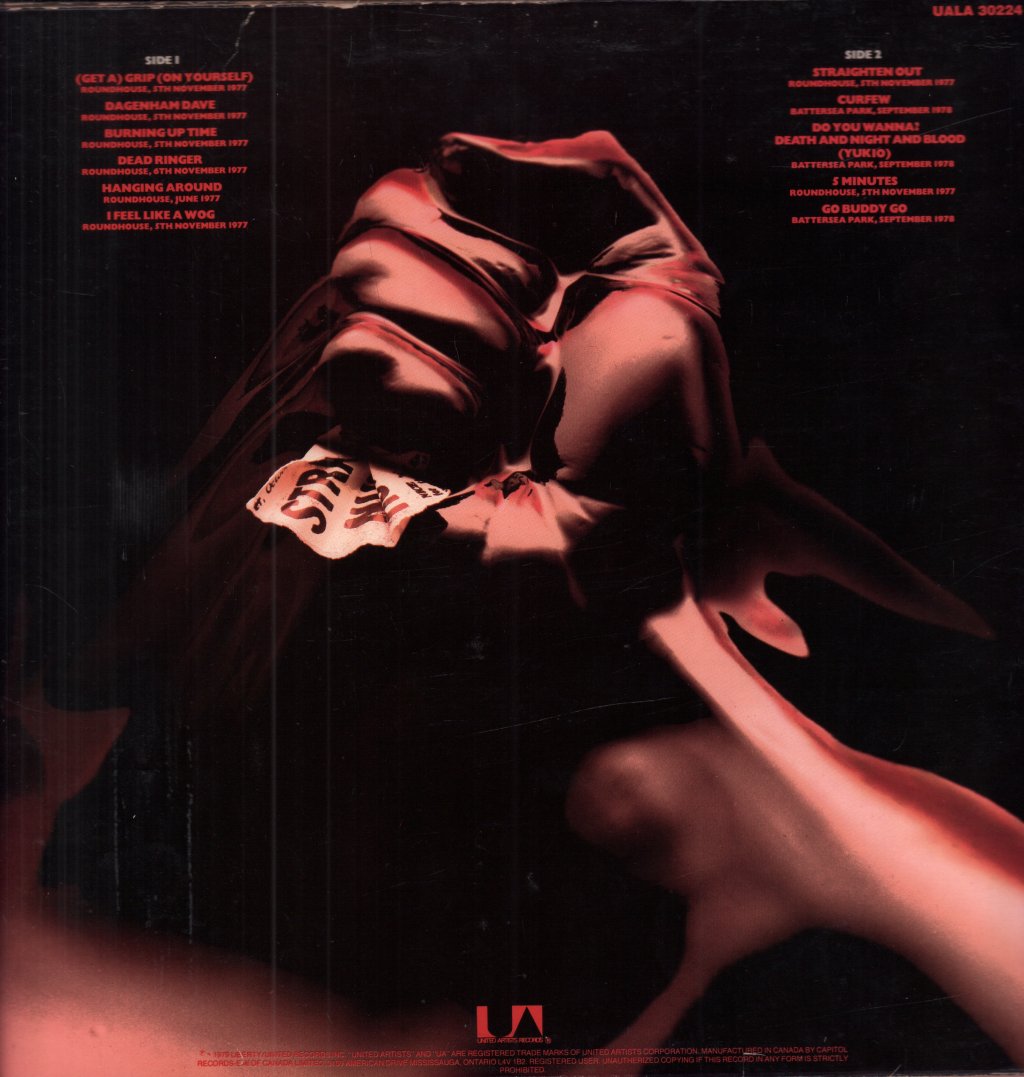 Stranglers - Live X Cert - Lp