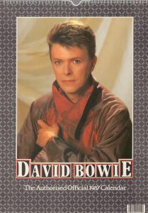 David Bowie - Authorised Official 1987 Calendar - Calendar