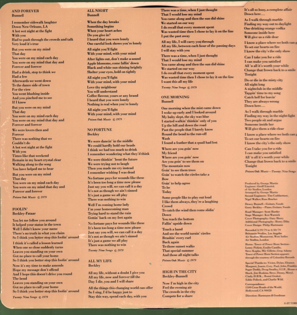 America - Silent Letter - Lp