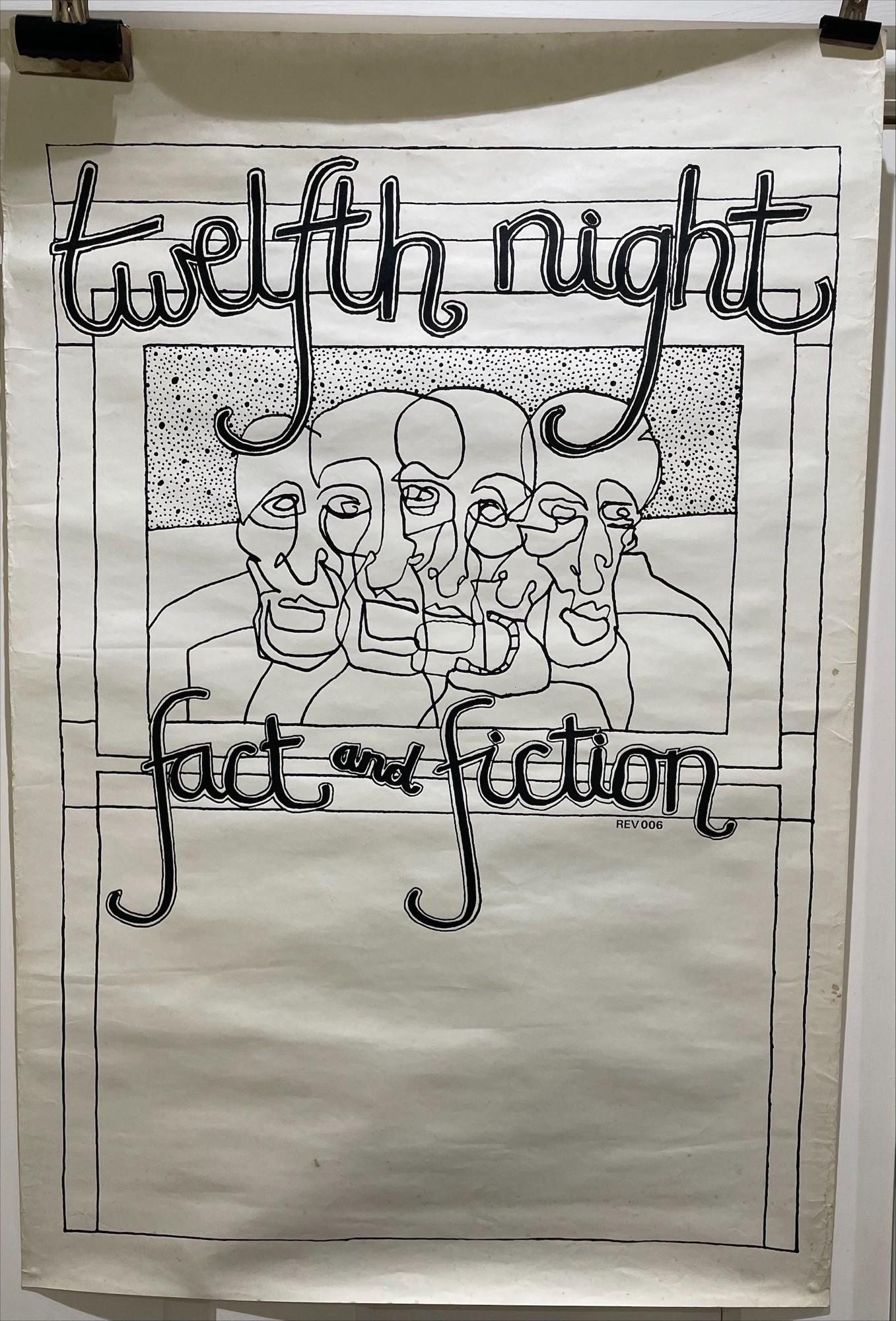 Twelfth Night (80'S Prog) - Fact And Fiction - Poster