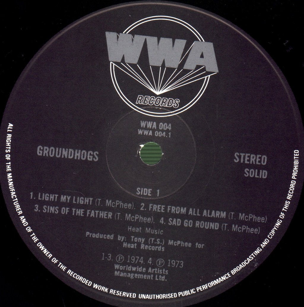 Groundhogs - Solid - Lp