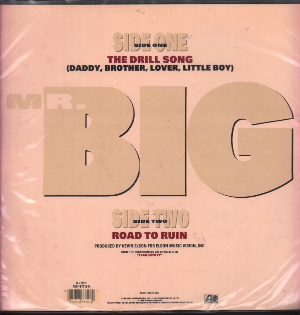 Mr Big (Metal Group) - Drill Song - 7 Inch