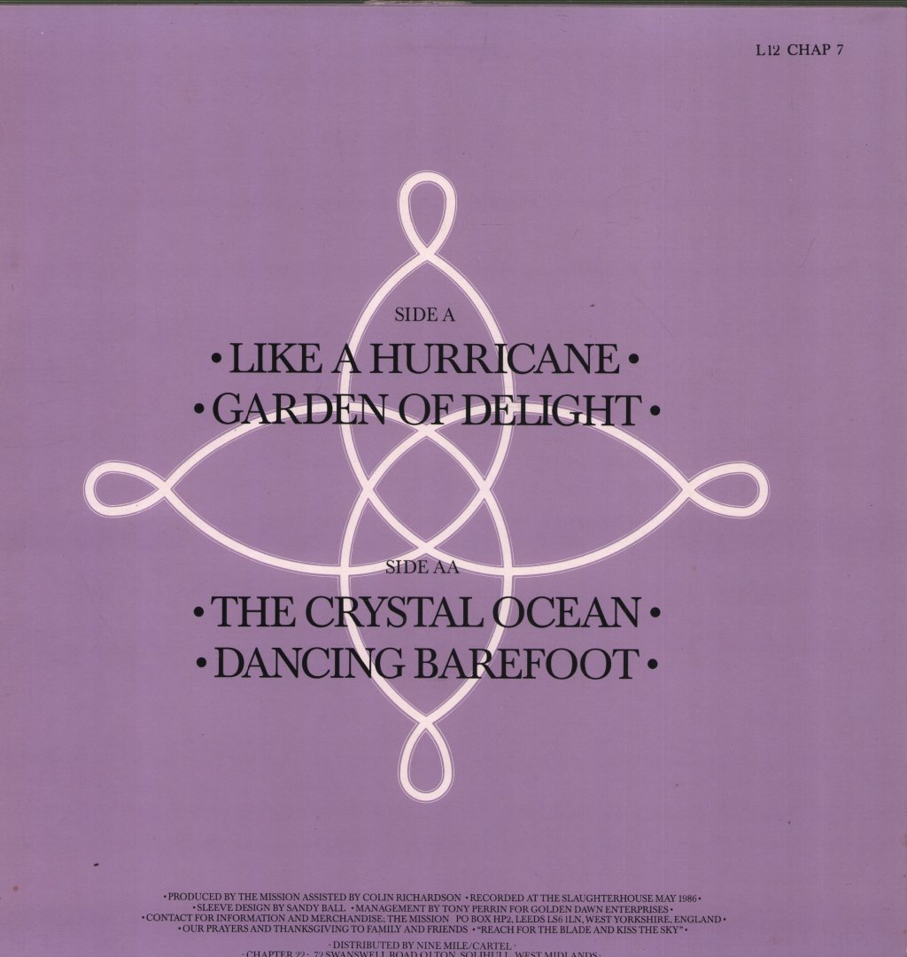 Mission - Like A Hurricane - 12 Inch