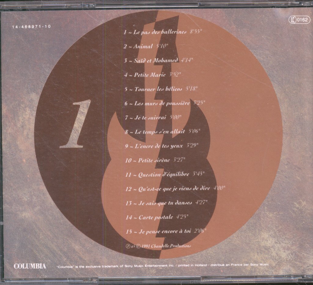 Francis Cabrel - D'une Ombre A L'Autre 2 - Cd