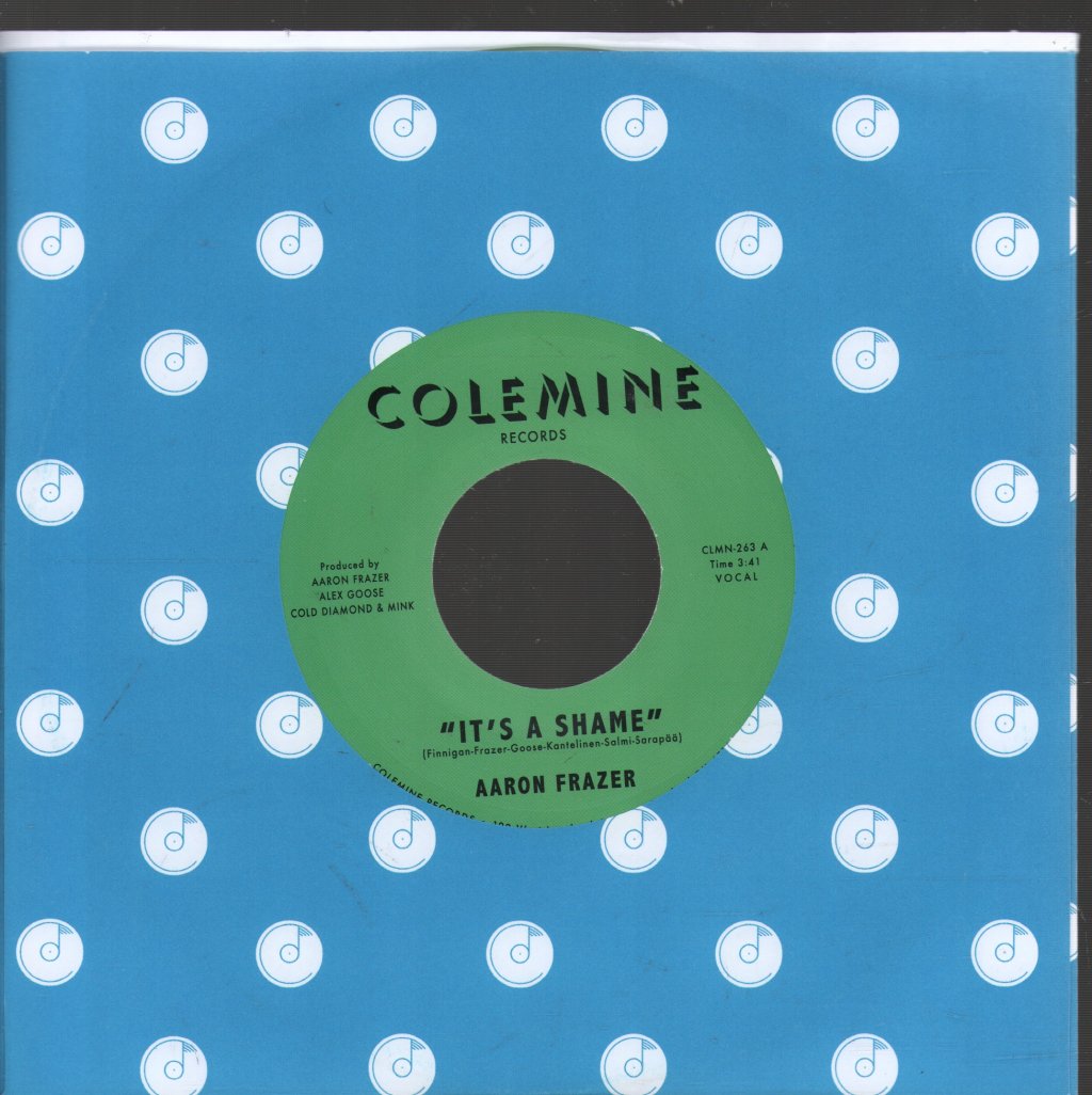 Aaron Frazer - It's A Shame - 7 Inch