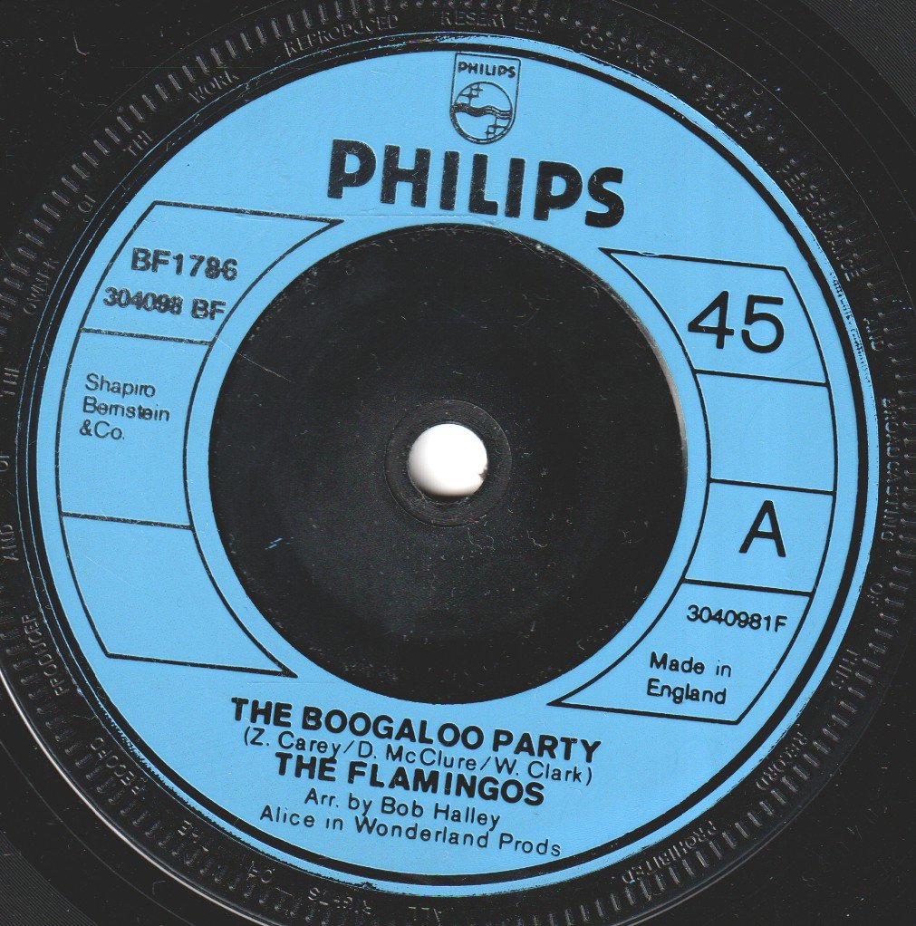 Flamingos (Doo Wop) - Boogaloo Party - 7 Inch