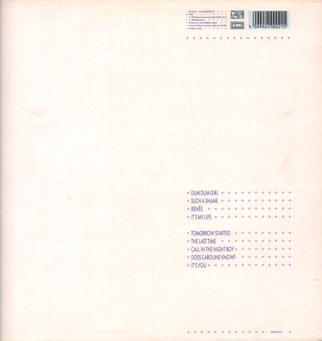 Talk Talk - It's My Life - Lp