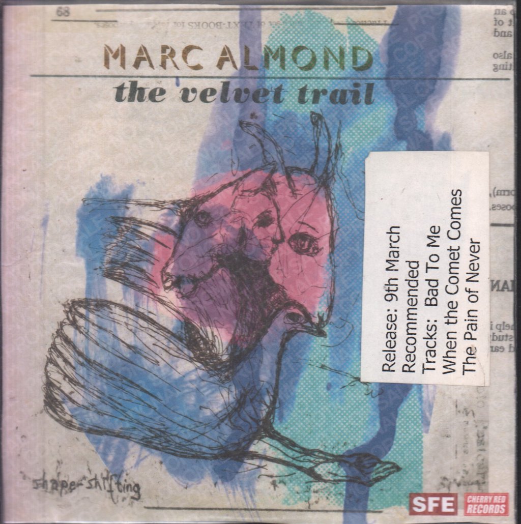 Marc Almond - Velvet Trail - Cdr