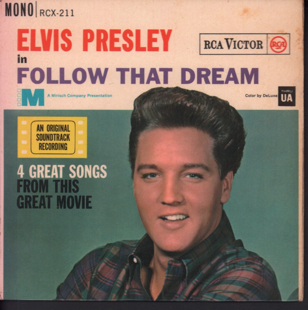 Elvis Presley - Follow That Dream - 7 Inch