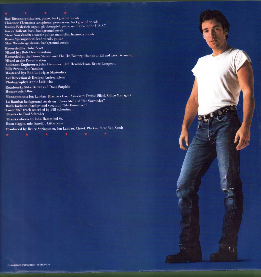 Bruce Springsteen - Born In The Usa - Lp